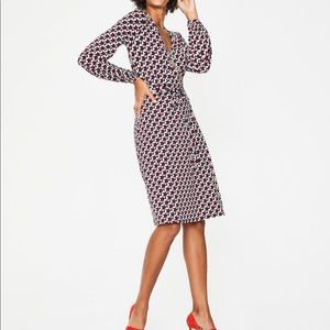 Boden Elodie Wrap Dress - 4L